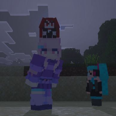 Teto plush hat with Miku